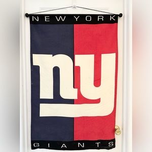 Vintage New York Giants Banner